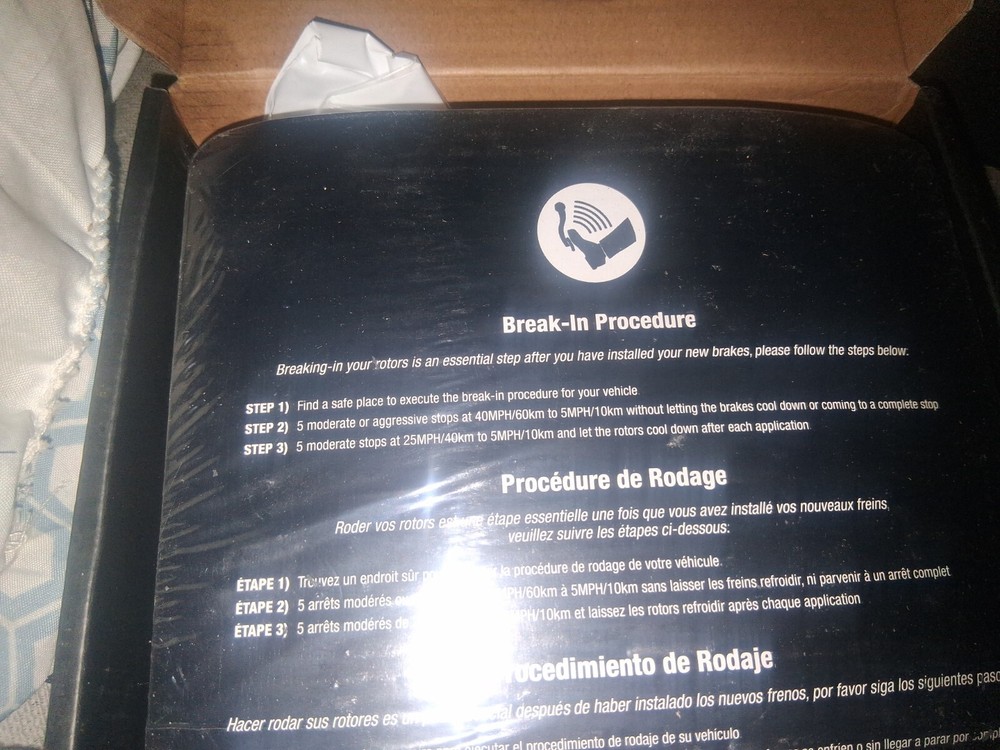 brake pads and rotors for 2005 BMW x3 3.0 Brand new