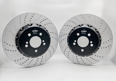 For BMW M2 F80 M3 F82 F83 M4 Rear Brake Discs Rotor Fixed Drilled & slotted