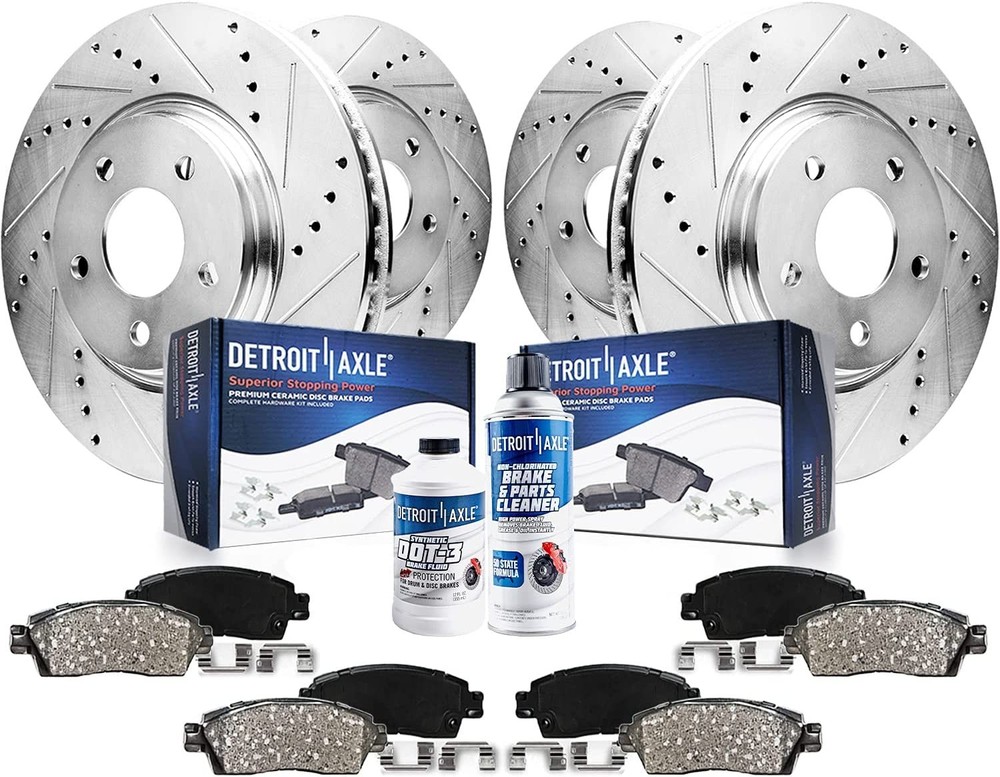 Front & Rear Rotors for 2010-2020 Buick LaCrosse