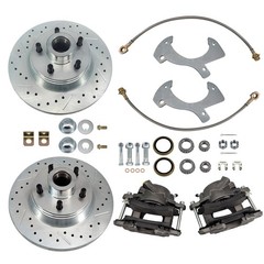 New Front Disc Brake Kit For 1957-1968 Ford Full-Size Galaxie 500 Thunderbird