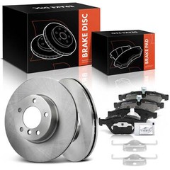 Front Disc Brake Rotors & Ceramic Brake Pads for BMW E90 F30 E84 328i xDrive X1