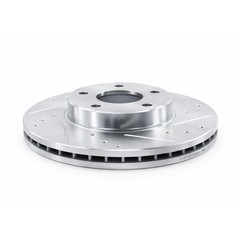 Front Drilled Slotted Brake Rotors for 2004-2013 Mazda 3 2009-2013 Mazda 3 278mm