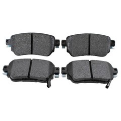 DuraGo Rear Rotors Akebono ProACT Ceramic Brake Pads Kit For Leaf Rogue Sport