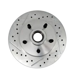 For Ford Cars 54-56 drilled and slotted rotors 11″ Disc Brake Conversion Kit New