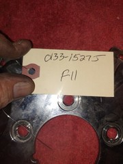 Harley rotor chrome ring 11.5 JUDGE00-15 0133-1527J brake disc center ring F12