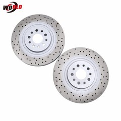 2Pcs Front Brake Rotors For Maserati Ghibli Quattroporte Brake Disc 670030935