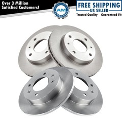 Front & Rear Disc Brake Rotor Kit Set for Hyundai Elantra Tiburon New