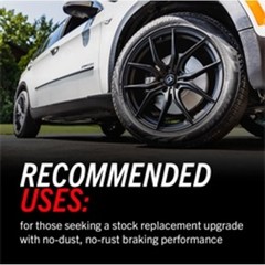 Powerstop 276mm Front 268mm Rear Brake Discs & Pads Kit for 2016 Chevrolet Cruze