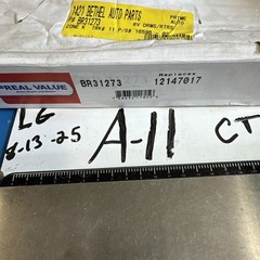 Real Value Disc Brake Rotor-Rear Disc IAP Dura BR31273