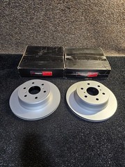(QTY 2) DFC 604-48053 GeoSpec Vented Rear Brake Rotor For 2007-2020 Chevy Tahoe