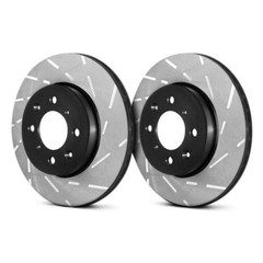 EBC USR BlackDash Series Sport Slotted Brake Rotors for 19 Volkswagen Jetta