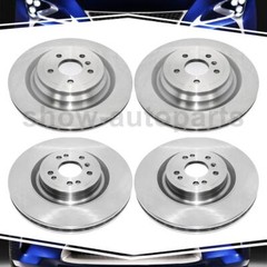 DuraGo Front Rear 4Of Disc Brake Rotor For Mercedes-Benz GL350 2013-2016