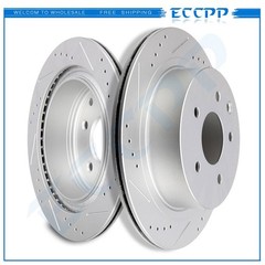 Rear Brake Disc Rotors For Infiniti G35 Nissan 350Z Nissan Leaf Nissan Rogue