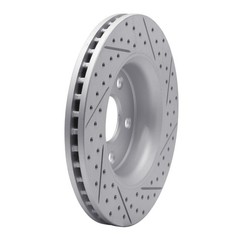 For Jeep Grand Cherokee 2011-2021 Rotor Set Passenger Side | Drilled and Slotted