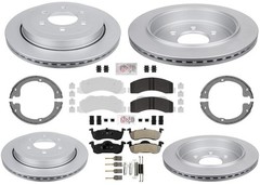 Heavy-Duty Off-Road Disc Brake Rotors & Pads Fits Ford Expedition 2010 2015 2017