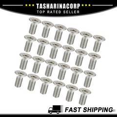 24pcs Stainless Steel Brake Disc Rotor Screw Bolt Kit for Honda Accord Civic CRV