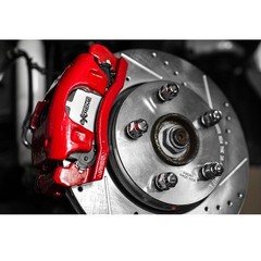 Powerstop S4918A Red Powder Coated Calipers for 07-19 Silverado Sierra Escalade