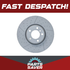 2x Brake Discs Pair Vented fits BMW 318D 2.0D Front 12 to 21 N47D20C 340mm Set