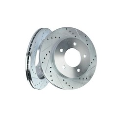 Brake Discs 4-Wheel Set Front & Rear 4WD for F150 Truck Ford F-150 2000-2003