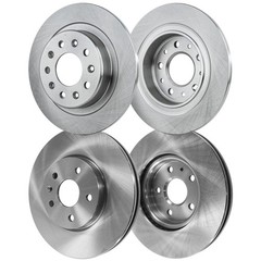 Brake Disc Set For 2016 Chevrolet Malibu Front and Rear J61 New Model 312mm