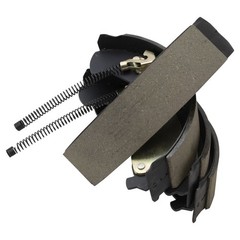 TRQ Rear Brake Drum & Shoe Kit Sides w/Chemicals