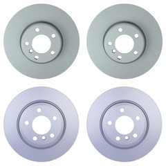 Hella Front 340mm Rear 330mm Brake Rotors Kit For BMW F30 335i 335i xDrive 340i
