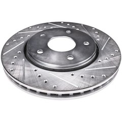 Front Drilled and Slotted Brake Rotors for 2018 2019 2020 2021 2022 Toyota C-HR
