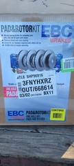 Audi – EBC Brakes S25KF1012 Front Stage 25 Redstuff Pads & Racing 2-Piece Rotors