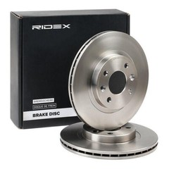2x Ridex Brake disc Discs 82B0016 41mm 4.8kg 259mm 3405B0017 Logan Sandero