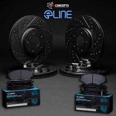 R1 Concepts Whwh2 54094 R1 E Line Series Brake Rotor D S Black W Ceramic