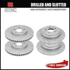 4Pcs Front & Rear Brake Rotors Disc For 2007 – 2013 Acura MDX ZDX Honda Pilot