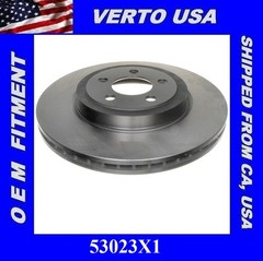 Verto USA Disc Brake Rotor- Front 53023X1
