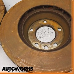 03-18 Porsche Cayenne S 955 Front Left & Right Side Brake Disk Set Of 2 OEM
