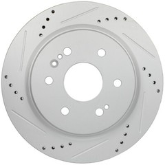 Rear Brake Discs Rotors For 2020-2024 Chevrolet Silverado 1500