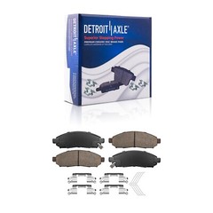 Front & Rear Disc Rotors + Brake Pads for Nissan Frontier Xterra Suzuki Equator