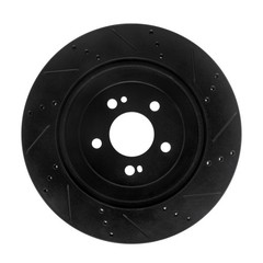 For Mercedes-Benz S550/S600 2015 Brake Rotor Black | 69 mm. Center Hole Diameter