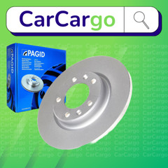 Pagid Solid Rear Brake Discs Peugeot 308 1.6 HDi / BlueHDi 115 2013-2021 268 mm