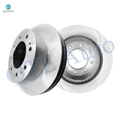 Front 355mm Brake Disc Rotors For 2011-2017 GMC Sierra 3500 HD
