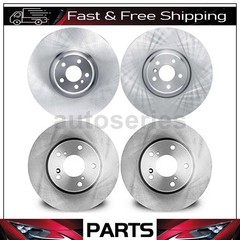 Disc Brake Rotor Rear Front Left Front Right For 2017-2019 BMW M760i xDrive 4pcs
