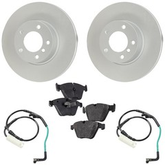 Front Brake Disc Rotors and Pads Kit for 328 E93 3 Series BMW 328i E92 328xi 08