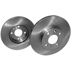 256mm Front Disc Brake Rotors for Chevrolet Spark 2016 2017 2018 2019-2022 Pair