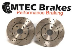 BMW X3 3.0D 3.0I 3.0SI 05-09 Front Brake Discs Slotted 325mm