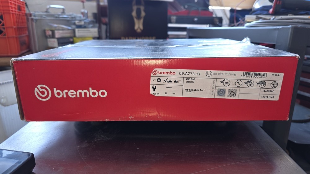 Brembo 09.A773.11 Brake Rotor Front (380mm) OE LR016176