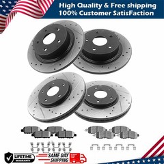 12.60” Front & Rear Rotors + Brake Pads for Dodge Charger Challenger Magnum 300