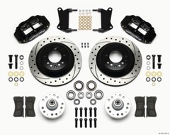 Wilwood Narrow Superlite 6R Front Hub & 1PC Rtr Kit For 12.88in Dril 67-69
