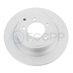 Front and Rear Discs Brake Rotors For 2008-2014 Dodge Avenger Drilled Slotted