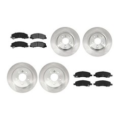 New Front and Rear Disc Rotor Ceramic Brake Pad for 2006 – 2011 Lucerne DTS V8