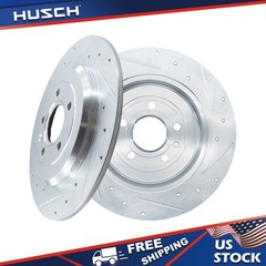 Rear Disc Brake Rotors for Ford Edge Explorer Flex Taurus Taurus X Five Hundred