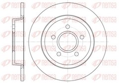 Remsa 6712.00 Brake Disc for Ford, Volvo