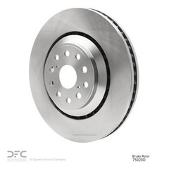 Dynamic Friction Company 600-75020D Disc Brake Rotor